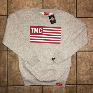 The Marathon Clothing TMC Marathon Flag Crewneck Sweatshirt-Gray-Size S